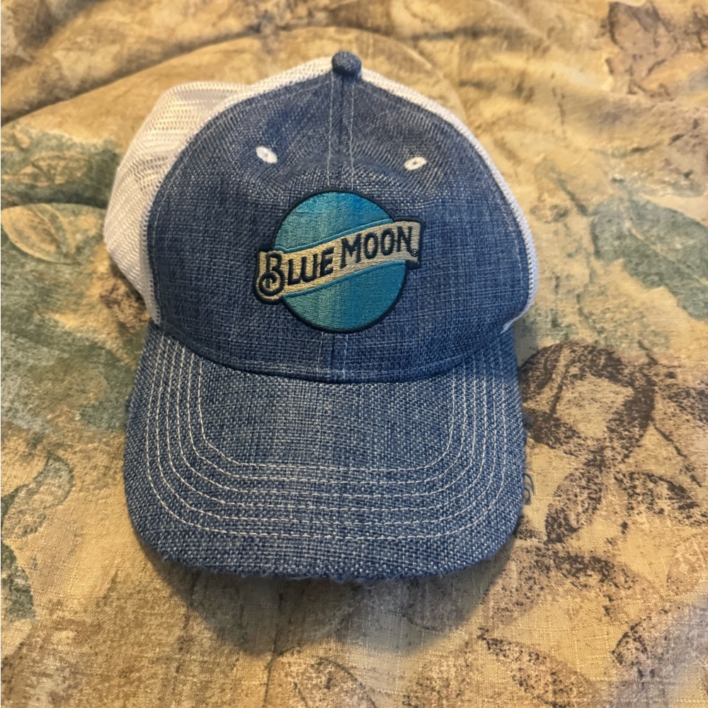 Blue Moon Denim Trucker Hat